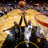 NBA球员在总决赛中激烈对抗的赛场瞬间